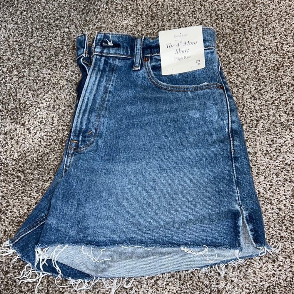 A&F Denim Mom Short